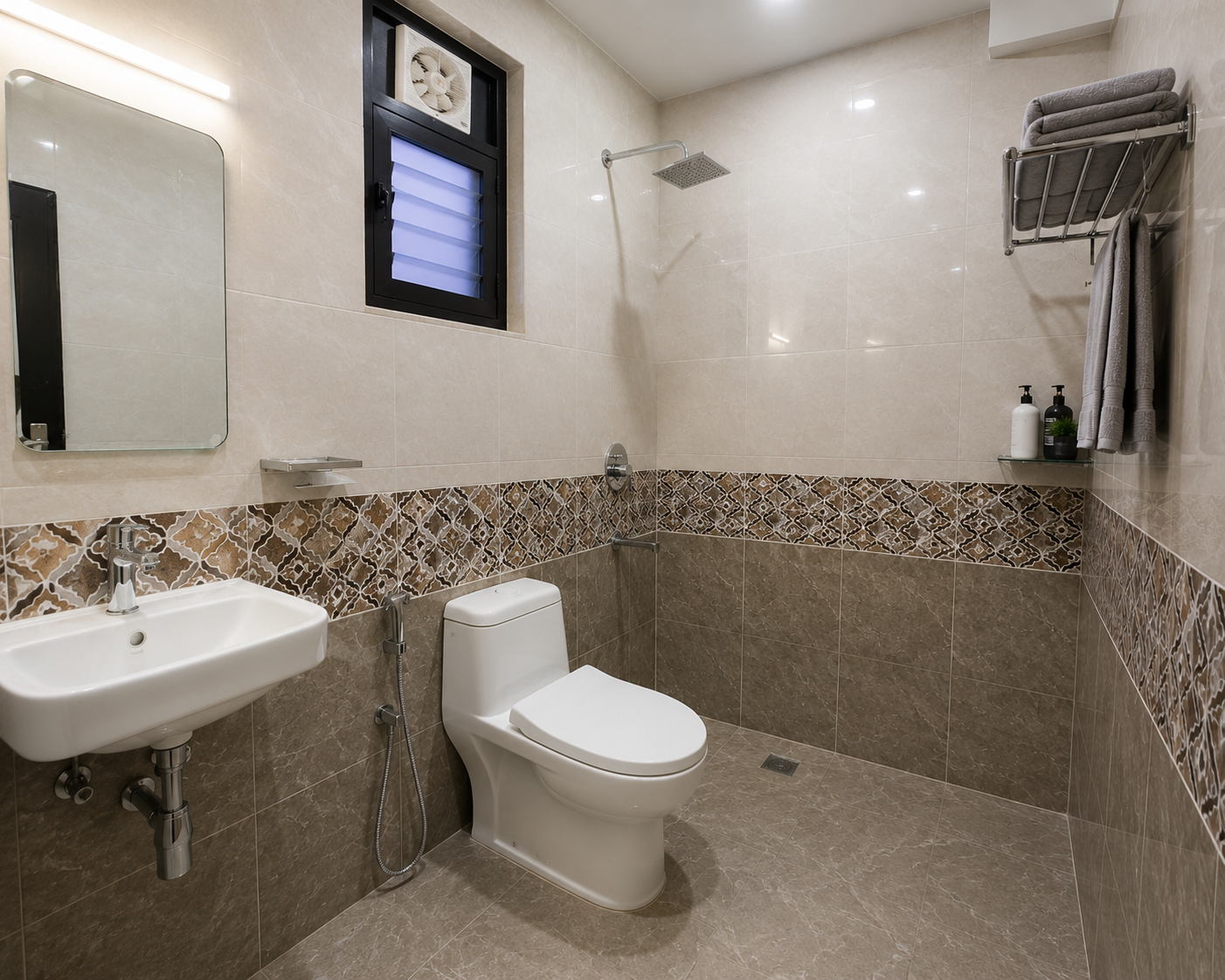 Attached Washroom